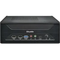 Shuttle Barebone slim XH810 SO-DDR5 black, Barebone