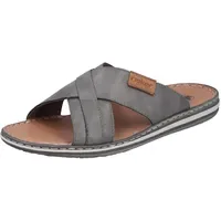 Rieker Pantolette Herren Grau 43