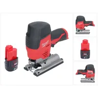 Milwaukee M12 JS-201 inkl. 1 x 2,0 Ah ohne