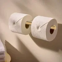 Hansgrohe AddStoris S Toilettenpapierhalter doppelt, Brushed bronze
