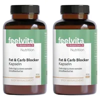 Genius Feelvita Nutrition Fat & Carb Blocker Kapseln 4-Monatsvorrat