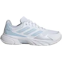 Adidas Courtjam Control 3 Tennis Shoes, ftwr white/crystal white/silver