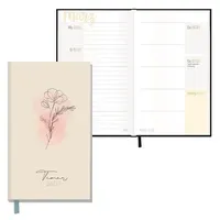 Häfft-Timer slim Dainty Flower rosa 26/27