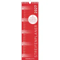 Neumann Streifenplaner Mini ROT 2027