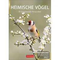 Harenberg Heimische Vögel Wochenplaner 2027 Weiß