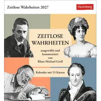 Harenberg Zeitlose Wahrheiten Postkartenkalender 2027
