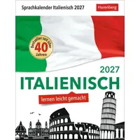Harenberg Italienisch Sprachkalender 2027 - Italienisch lernen leicht gemacht