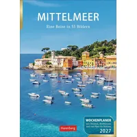 Harenberg Mittelmeer Wochenplaner 2027 Weiß
