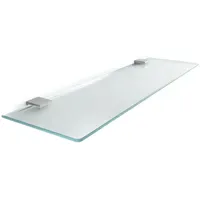 Tulup Glasregal Milchglas - 80x13 cm