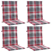 VidaXL Sitzkissen 100 x 50 x 3 cm rot