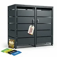Albatros Mülltonnenbox 2er Tonne 132 x 116 x 80