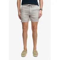 Superdry für Herren. M7110520A Shorts Merchant Leinen, grau L,