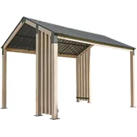 Sojag Pavillon 2,99 x 3,10 m Schwarz