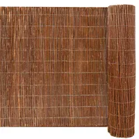 Urfence Sichtschutzmatte 110 x 300 cm Braun Weide