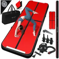 Kesser KESSER® Turnmatte Aufblasbar Airtrack Fitness-Matte Gymnastikmatte inkl. Tragetasche