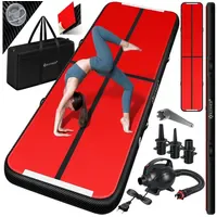 KESSER® Turnmatte Aufblasbar Airtrack Fitness-Matte Gymnastikmatte inkl. Tragetasche &