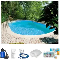 SUMMER FUN Ovalpool Premium Tahiti 300 x 490 x