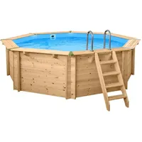 Interhiva Holzpool Java rund Ø 440 x 136 cm
