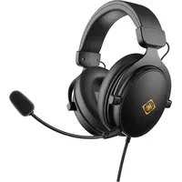 Deltaco Gaming Proteinleder,3,5-mm-Anschluss schwarz