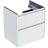 Geberit Waschtischunterschrank 2 Schubladen 59,5 x 60,6 x 44,6
