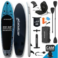 ArtSport Stand Up Paddle Board Deep Ocean 150 kg