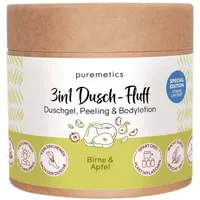 Puremetics 3in1 Dusch-Fluff Birne & Apfel 250 g