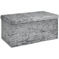 Intirilife Sitzbank Faltbar Grau 76 x 38 x 38