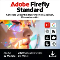 Adobe Firefly Standard 1 Jahr Multiplattform