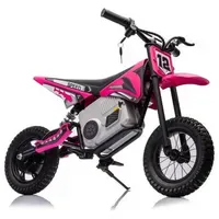 Lean cars Batteriebetriebenes Motocross-Bike A9901 Pink/Rosa
