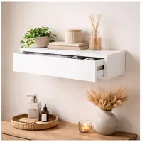 Hti-Living Wandregal 60 x 0 x 0 cm Weiß