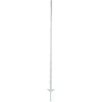 ELECTRA Kunststoffpfahl 150 cm Weiß