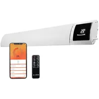 Klamer Infrarotheizung 2600 W Weiß