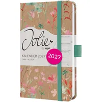 Sigel Wochenkalender Jolie 2027 Grün/Rosa