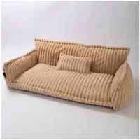 Noviclass-shop Hundesofa | Katzensofa 'Chaffar' | Karamell | XXL