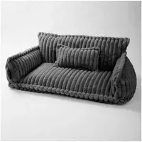 Noviclass-shop Hundesofa | Katzensofa 'Chaffar' | Kohle L (100cm))