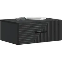 VidaXL Nachtschrank 49 x 34,5 x 20 cm Schwarz