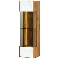MASSIVMOEBEL24.DE Hängevitrine WIEN 37 x 32 x 130 cm