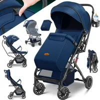 Kidiz Kinderwagen Dunkelblau