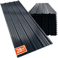 Gardebruk Trapezblech 28er-Set 110 x 46 cm grau