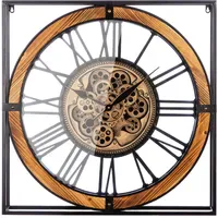 Casablanca by Gilde Revolus 72,0 cm 72 Wanduhr braun/schwarz