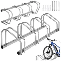 Tectake Fahrradständer grau