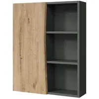 Vicco Hängeschrank Willow, Artisan/Anthrazit, 56 x 70 cm mit