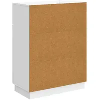 VidaXL Sideboard 66 x 87 x 34,5 cm Weiß
