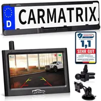 CARMATRIX Rückfahrkamera Solar 1