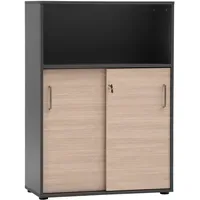 MÖBELPARTNER Metz Aktenschrank 80,1 x 38,2 x 113,4 cm