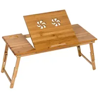Tectake Laptoptisch, aus Holz, Rechteckig, 35x26x72 cm, Arbeitszimmer, Schreibtische,