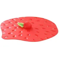 Charles Viancin BERRIES 23 cm Silikon-Deckel Rot,