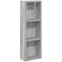VidaXL Badezimmer-Wandschrank Graues Sonoma 20 x 10 x 60,5