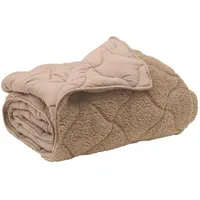 VidaXL Sommerdecke 135 x 200 cm Sommer Taupe Atmungsaktiv