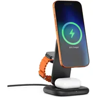 Satechi 3-in-1 Foldable Qi2 Charging Stand V2